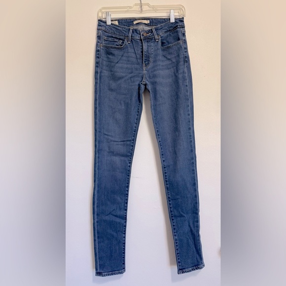 Levi's Blue Skinny Jeans Modern Fit - Picture 1 of 10